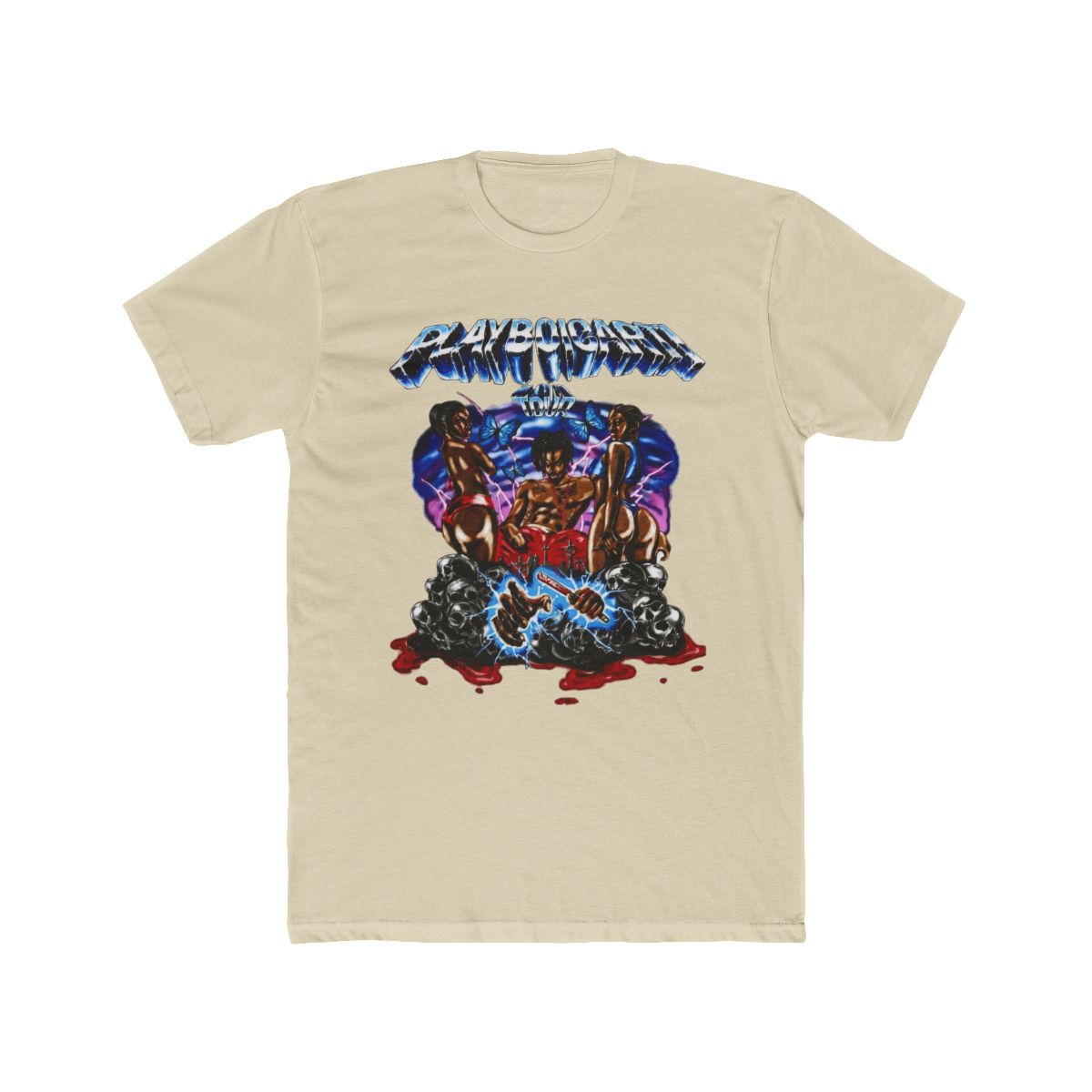 New 100% Authentic 2017 PLAYBOI CARTI SELF TITLED ERA Tour Official T Shirt S